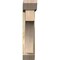 Ekena Millwork Westlake Slat Rough Sawn Bracket w/ Offset Brace, Douglas Fir, 6"W x 24"D x 28"H BKT0604X24X28WTL06RDF - alternate 4